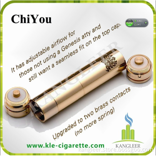 2014 New Product Newest High Quality Mechanical Mod Chiyou Mod/ Clone Chiyou Mod/18650 Chi-You Mod
